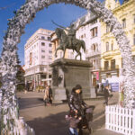 Trg bana Jelačića, za advent